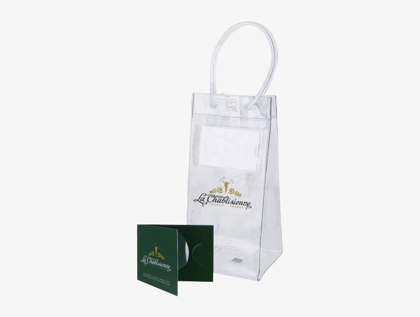 Ice Bag Drop Stop La Chablisienne Free - Handbag, transparent png #5672888