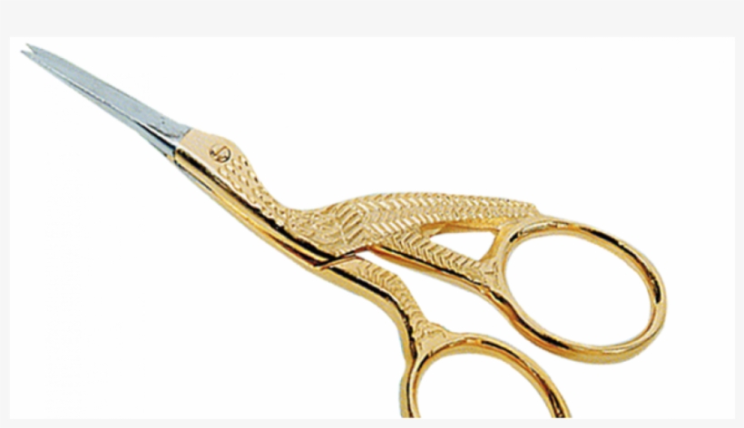 Elegant Japanese Nikken Gold Plated Crane Bird Shaped - Wood, transparent png #5673990