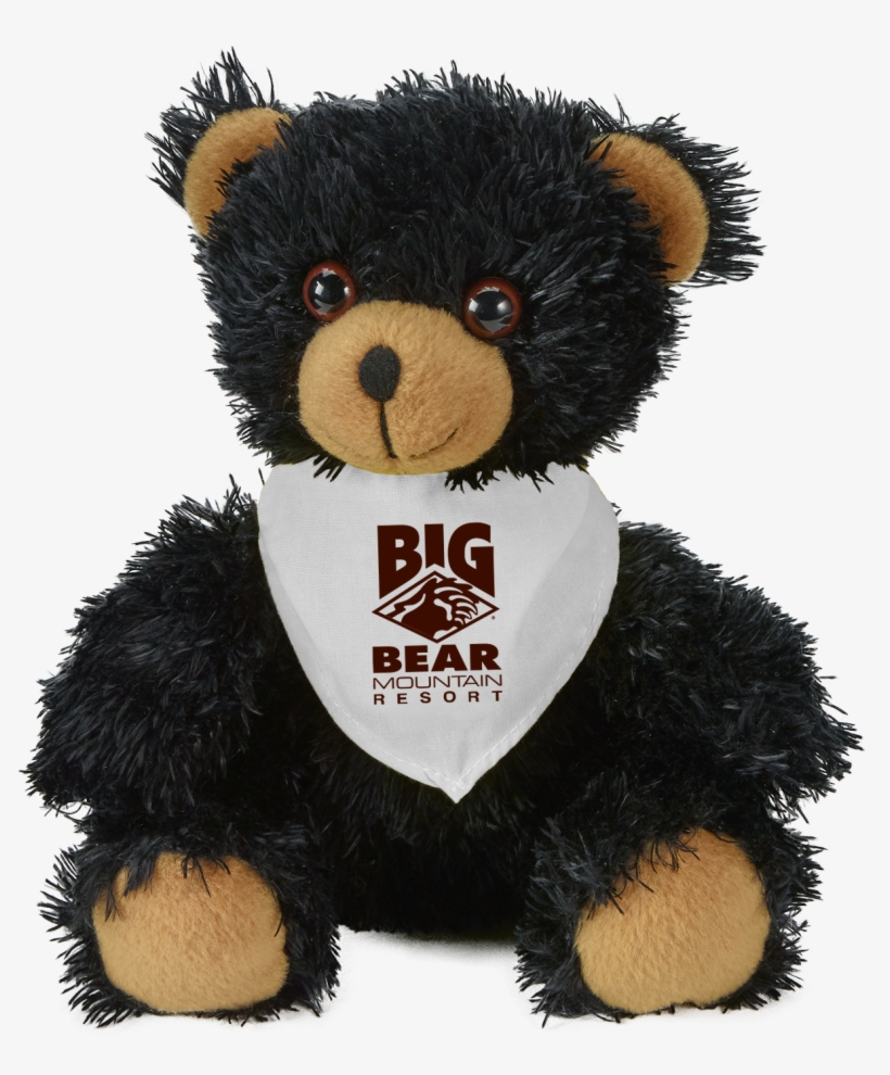 Cuddliez Black Bear - American Black Bear, transparent png #5675107