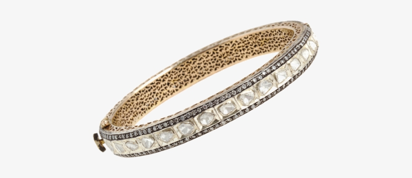 Munnu Rose & Round Cut Bangle Discovered On Fantasy, transparent png #5675258