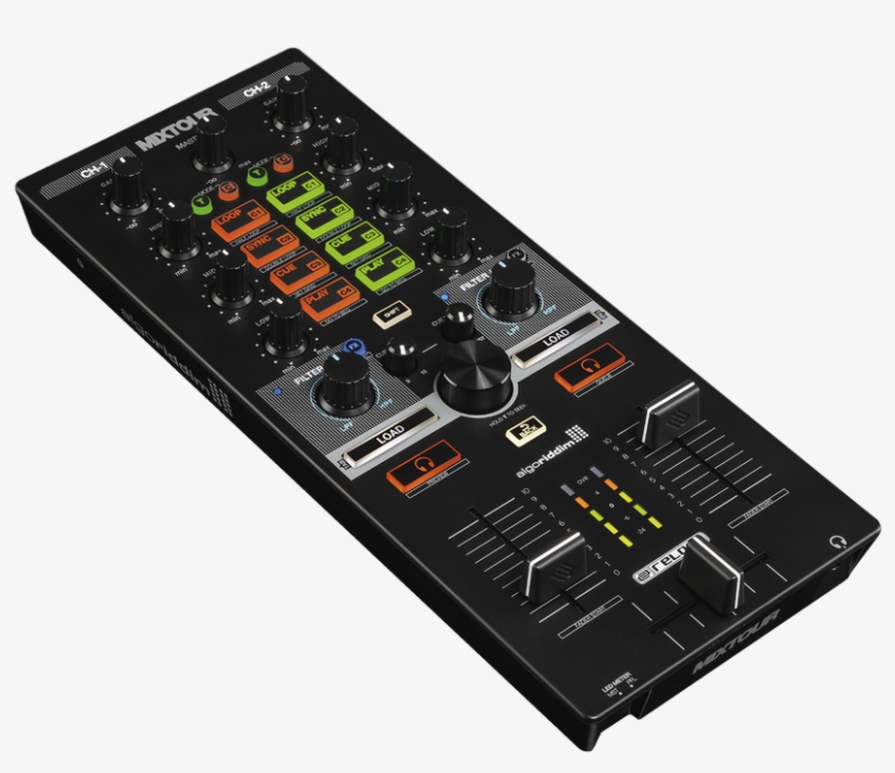 Application All In One, Mixer, Dj, Channel, Music, - Reloop Mixtour Algoriddim Dj Controller For Ios, Android,, transparent png #5675411