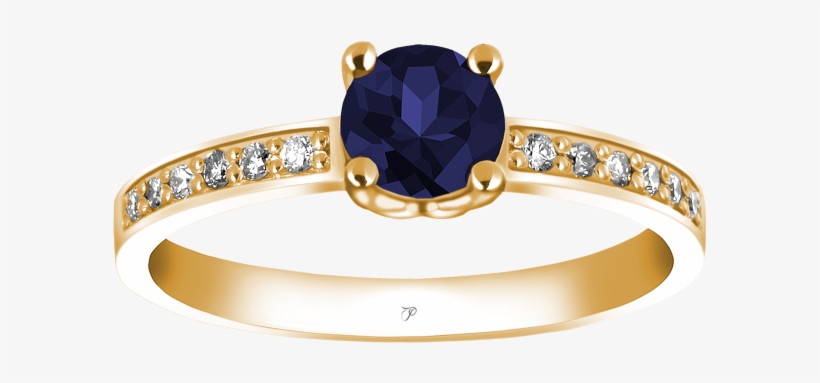 Solitaire Engagement Ring Solitaire Engagement Ring - Ring, transparent png #5676103