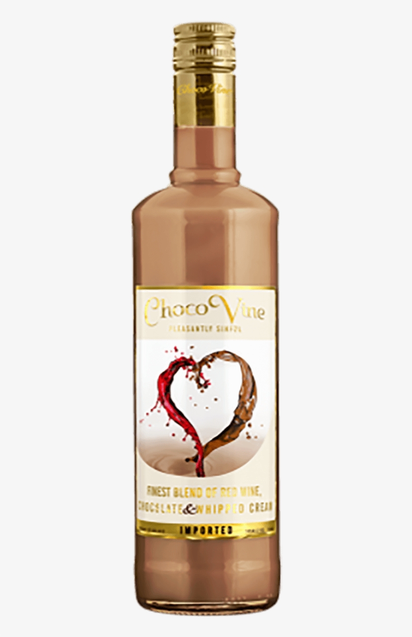 Chocovine Chocolate And Whipped Cream - Glasbild Red Line, 50x50 Cm, transparent png #5676816