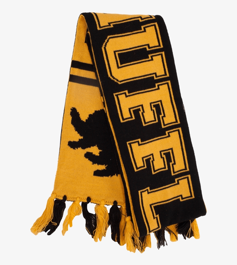 Hufflepuff Reversible Knit Scarf - Harry Potter - Hufflepuff Reversible Knit Scarf, transparent png #5676875