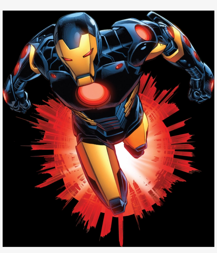 Free Iron Man Comic Png Images - Iron Man, transparent png #5677026