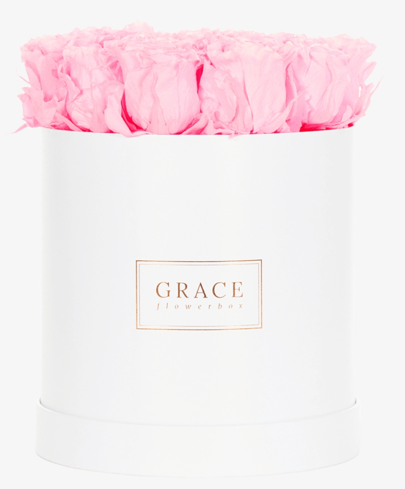Roségold White Flowerbox, Midi, Romantic Pink - Tissue Paper, transparent png #5677591