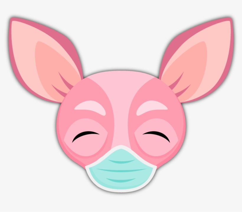 Pink Valentine's Chihuahua Emoji Stickers - Chihuahua, transparent png #5677593