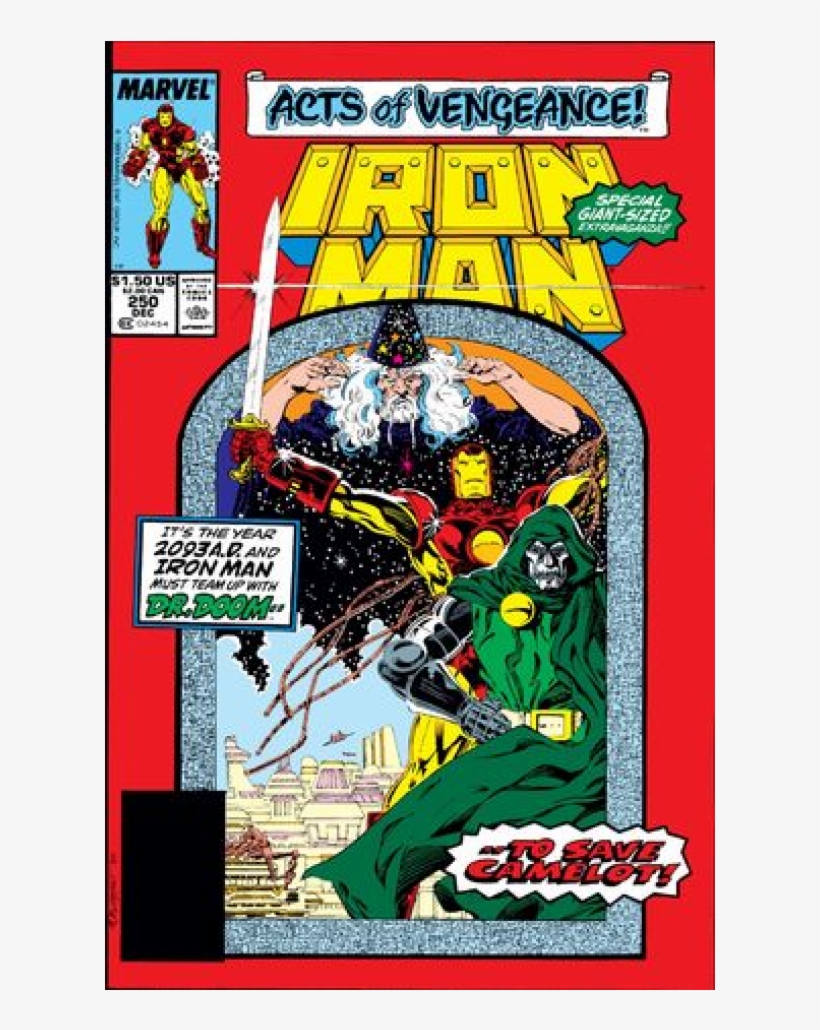 Купете Comics 1989-12 Iron Man - Iron Man #250, transparent png #5677657