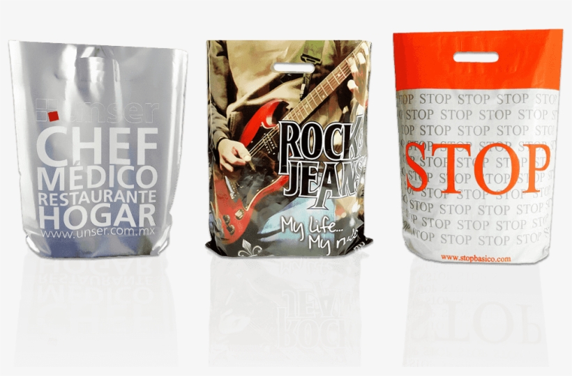 Die Cut Handle Plastic Bags - Bag, transparent png #5678270