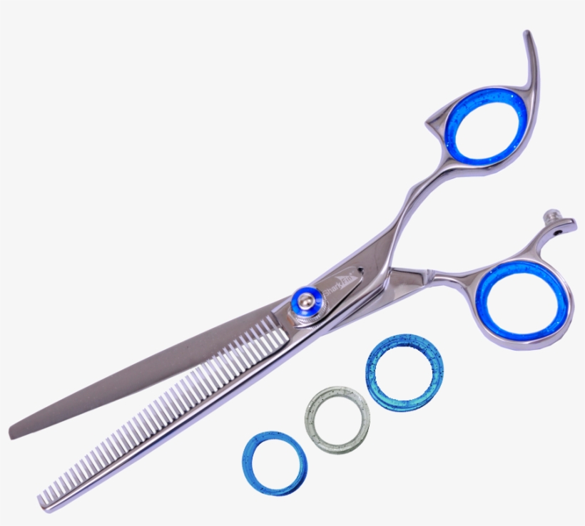 Non Swivel Straight Blade Texturizers , Right Handed - Scissors, transparent png #5678644