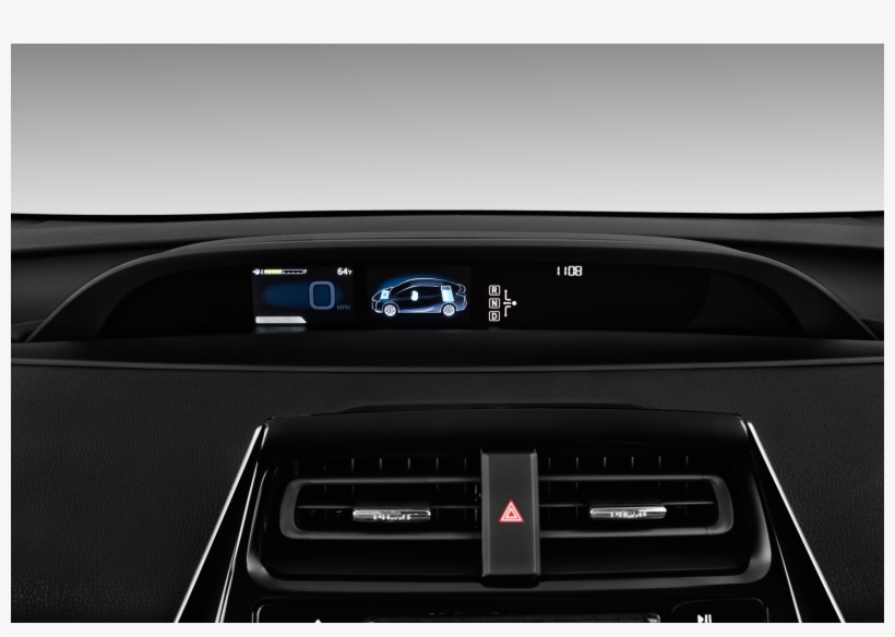 19 - - 2016 Toyota Prius Two Hatchback, transparent png #5678888