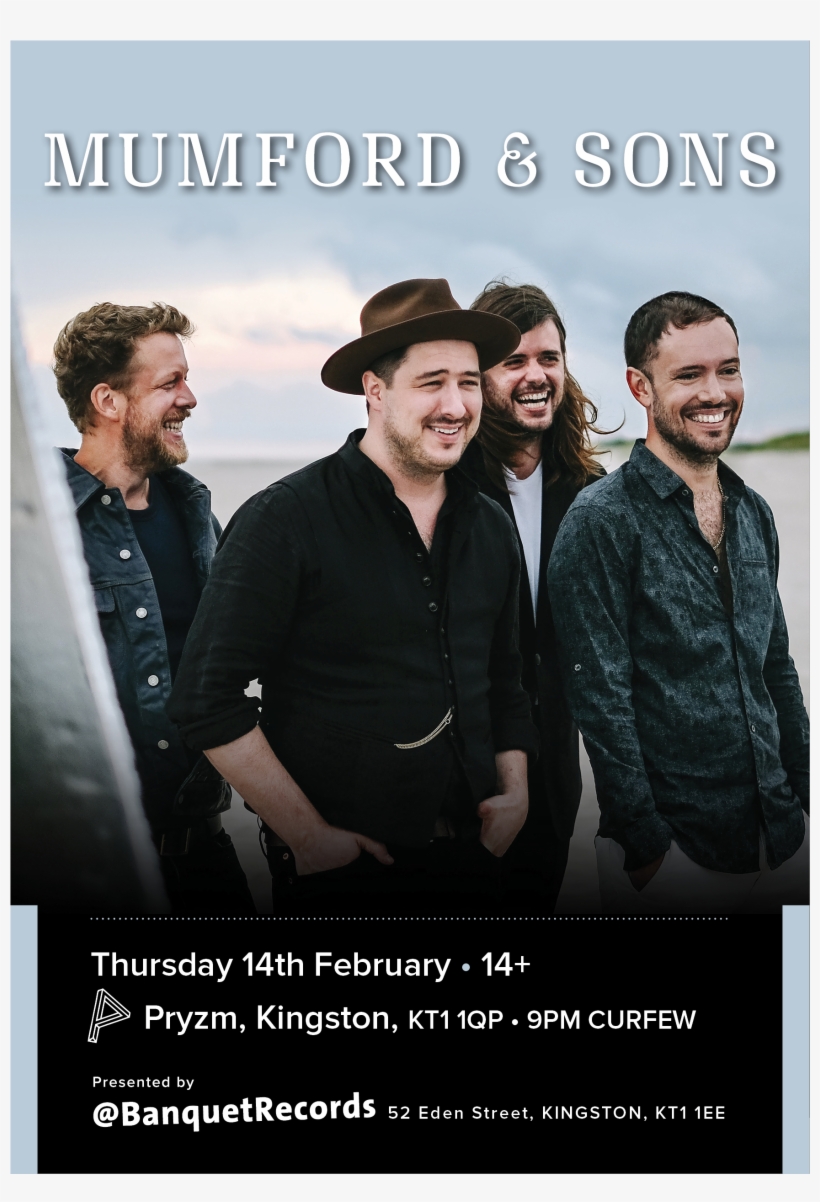 Mumford & Sons - Mumford And Sons 2018, transparent png #5679170