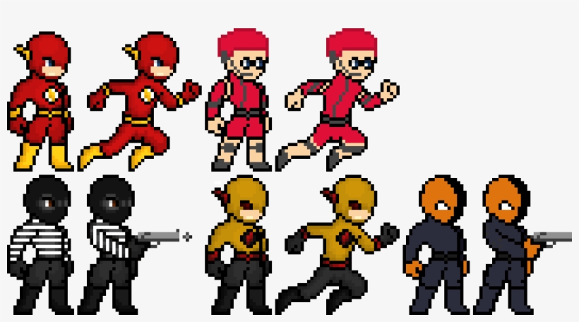 The Flash Pixel Art Collection - Flash Pixel Art, transparent png #5679454