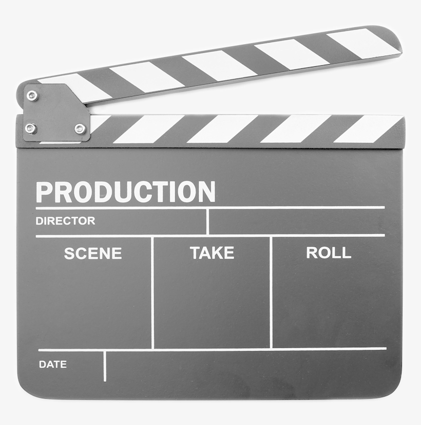 Clapperboard Edit - Clapper Board, transparent png #5679942