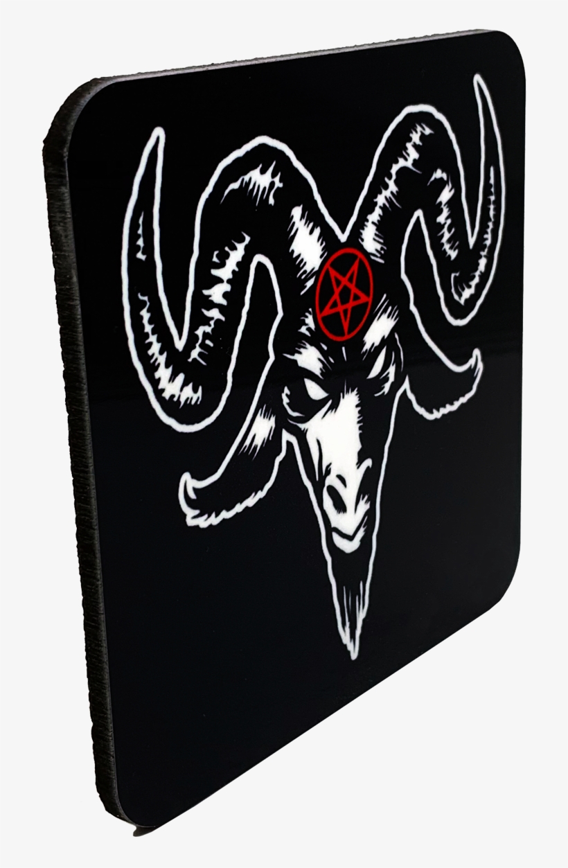 Baphomet Drink Coaster, transparent png #5679994