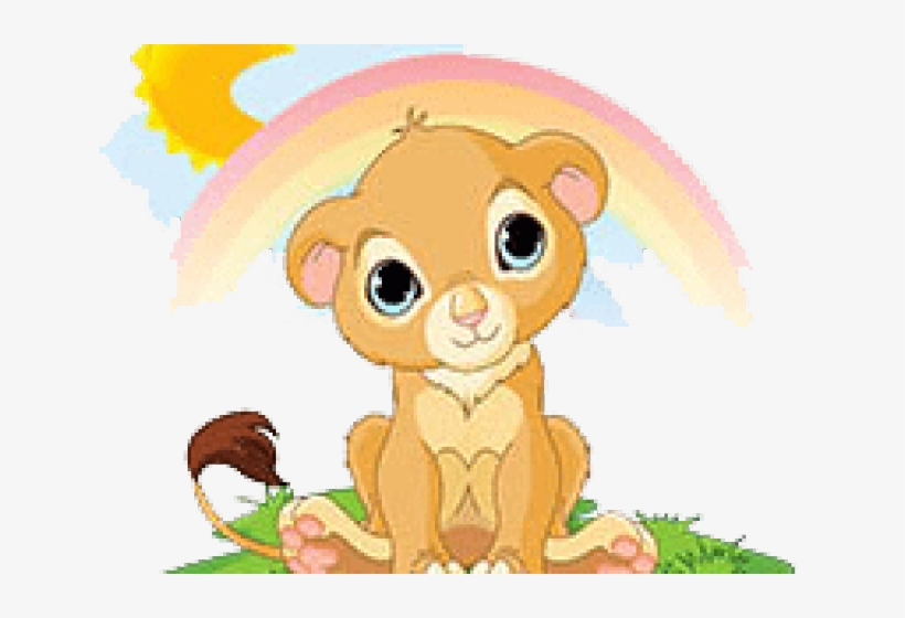 Dirt Road Clipart Lion Habitat - Baby Animals Coloring Book, transparent png #5680550