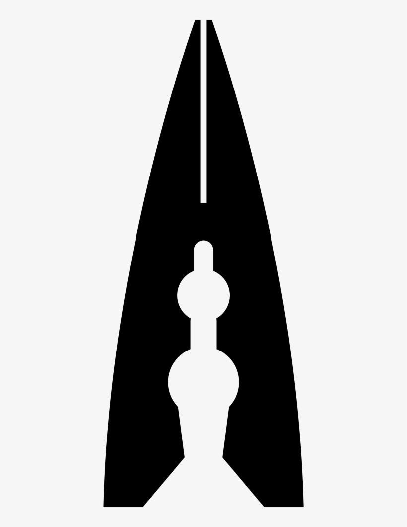 Clothes Pin Comments - Cross, transparent png #5680654