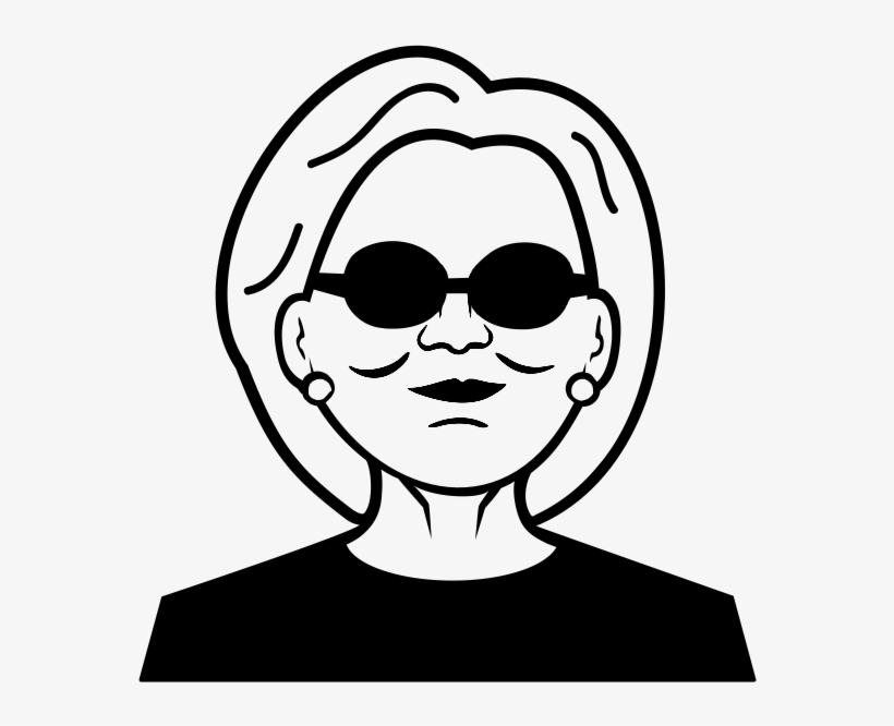 Hillary Clinton Rubber Stamp - Fake News By Mike Haskins, transparent png #5681500