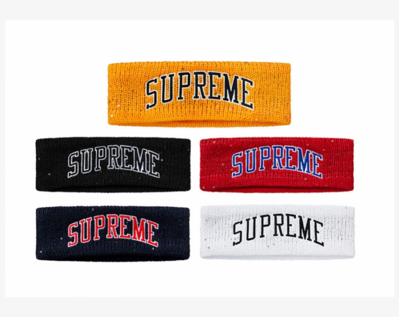 New -16% Supreme New Era Sequin Arc Logo Headband - Supreme(シュプリーム) 16ss Tackle Twill S, transparent png #5682056