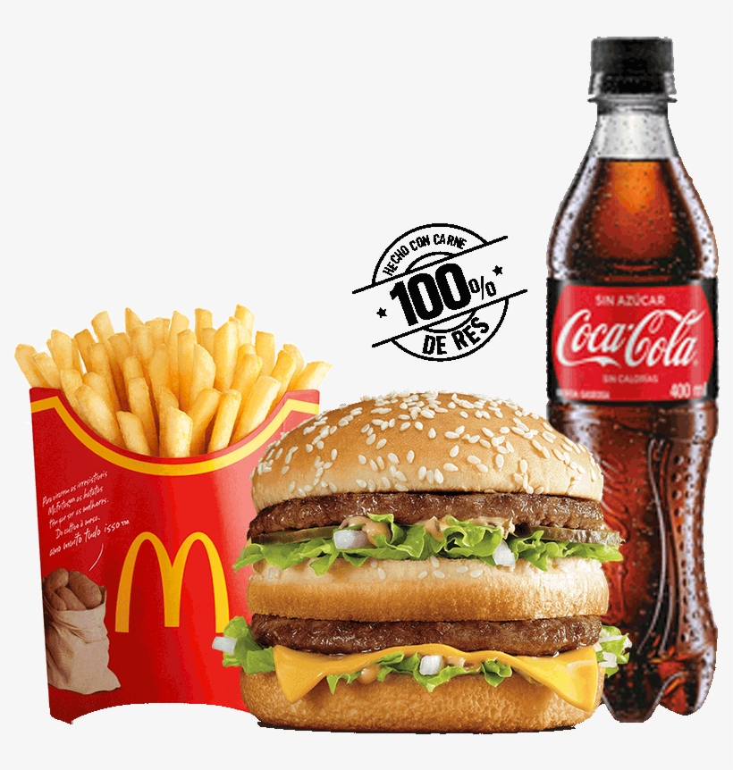 Combobigmac - Coca Cola, transparent png #5682492