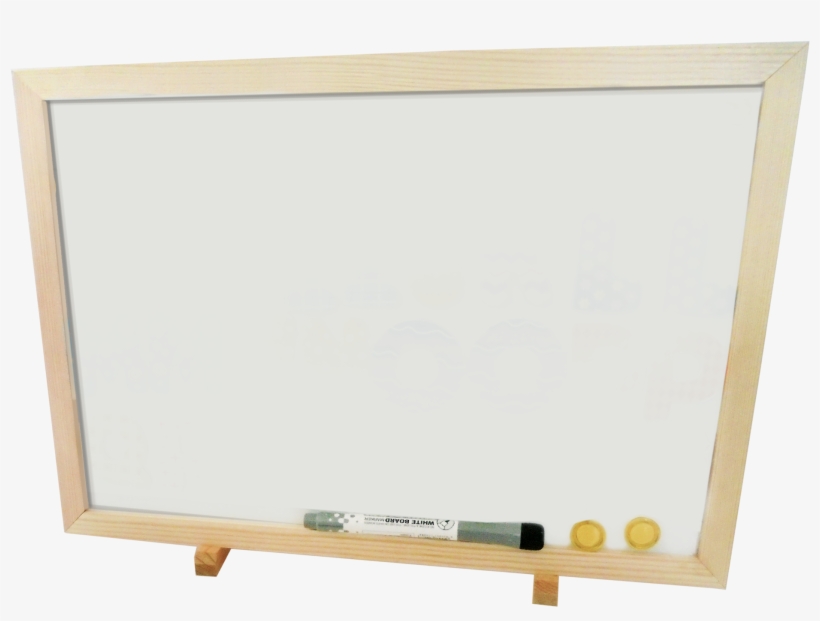 Wooden Magnetic Educational Blackboard Set-2in1 Black/white - Education, transparent png #5682871