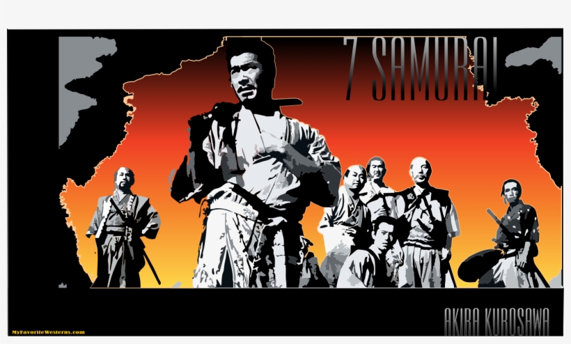 Seven Samurai 2 Seven Samurai 3 - Movie Seven Samurai 1954, transparent png #5682924