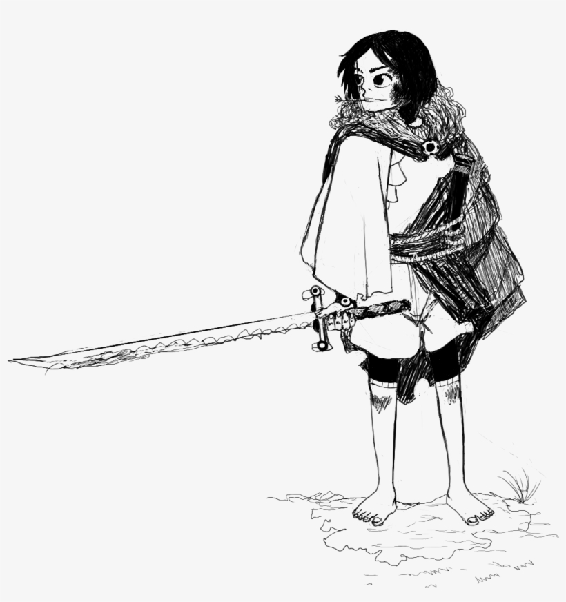 Drawing Detail Samurai Png Royalty Free Library - Drawing, transparent png #5683106