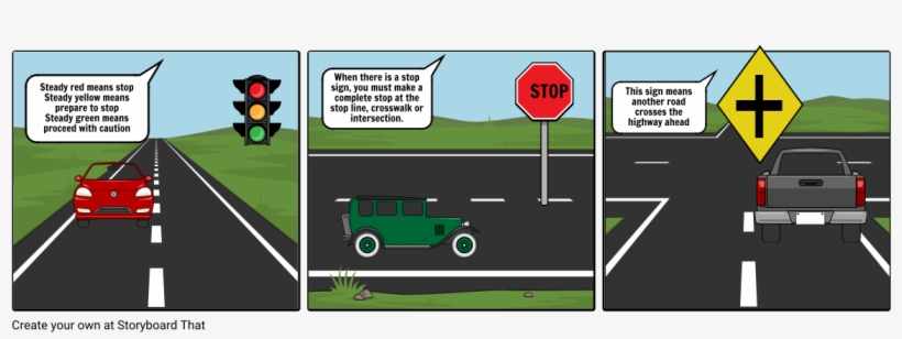 Rules Of The Road - Stop Sign, transparent png #5684545