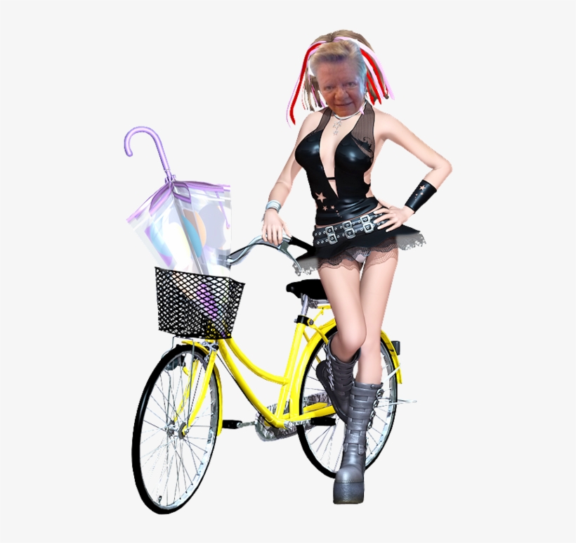 Un Grand Merci A Mon Amie Maryse Pour Ce Superbe Cadeau - Hybrid Bicycle, transparent png #5684598