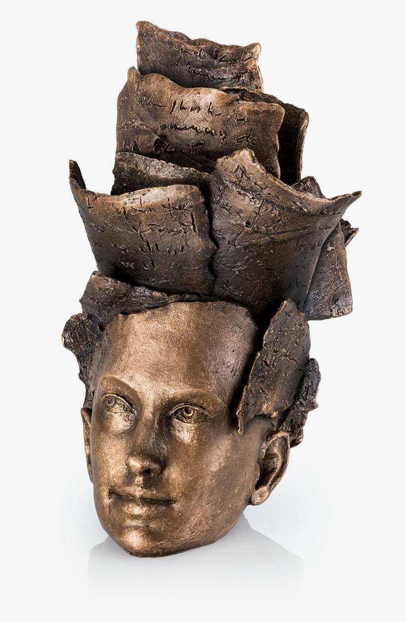 Bronzeskulptur-thoughts - Bronze Sculpture, transparent png #5684600