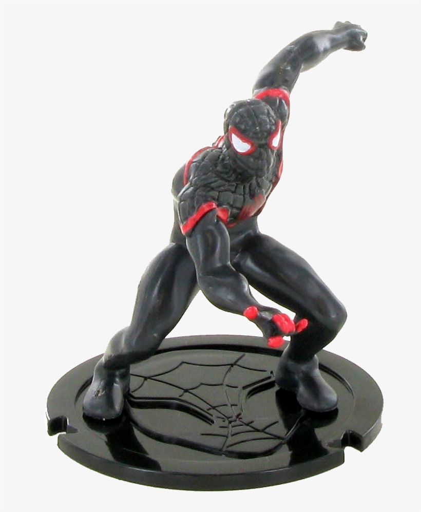 Comansi Spiderman Miles Morales Figure - Miles Morales Figure, transparent png #5684965