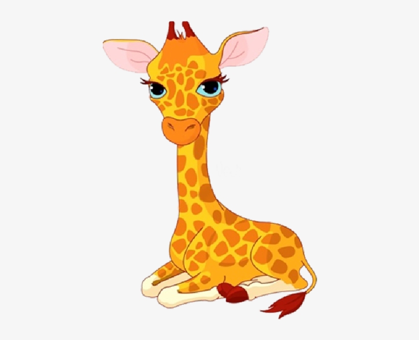Baby Giraffe Cartoon Png - Cartoon Baby Giraffes - Free Transparent PNG  Download - PNGkey