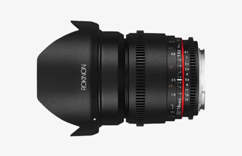 Rokinon 16mm T2, transparent png #5688977