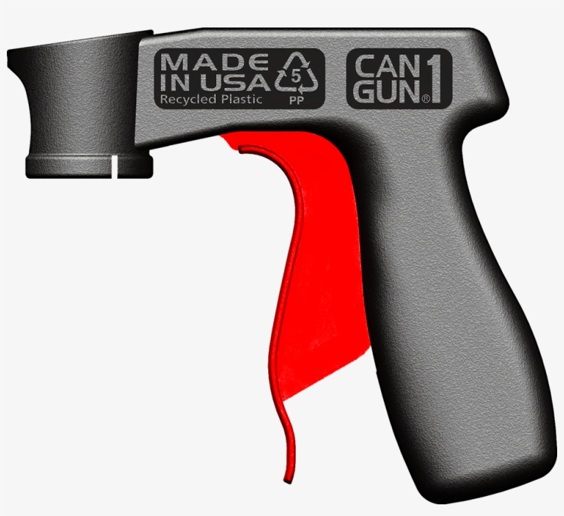 Cangun1 Spray Can Tool - Gun For Spray Can, transparent png #5690194