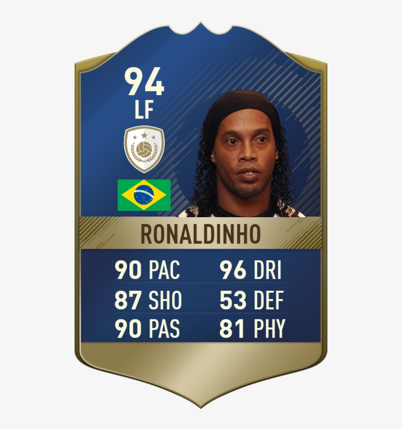 Maradona Fifa 18 Ronaldinho Fifa 18 Batistuta Riquelme Free Transparent Png Download Pngkey