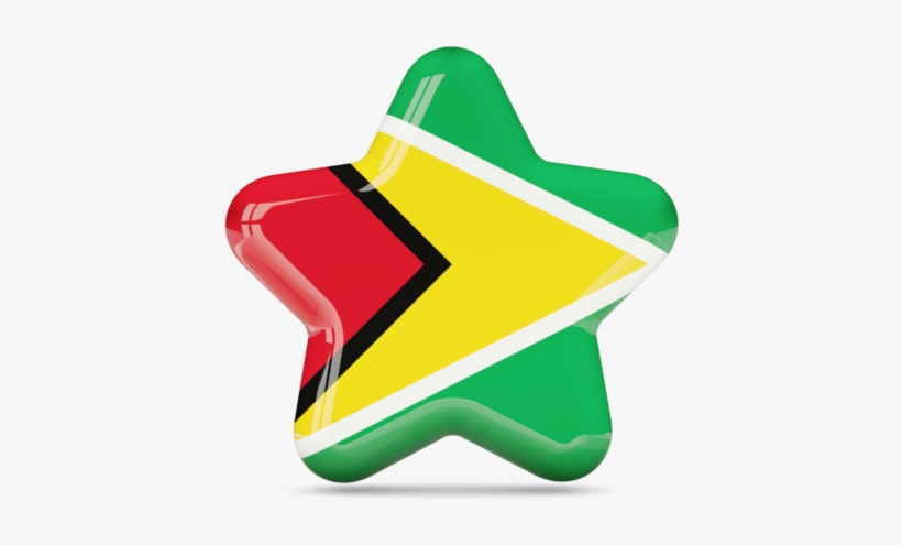 Download Flag Icon Of Guyana At Png Format - Uae Flag Star Clipart, transparent png #5691755