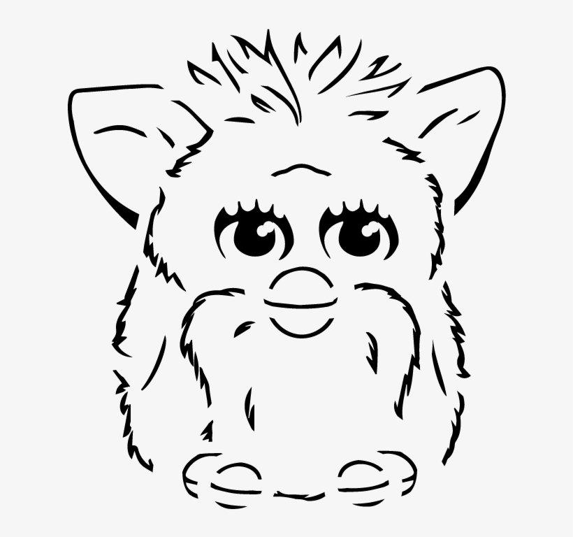 1999 1382 Furby V=1539104038, transparent png #5692750