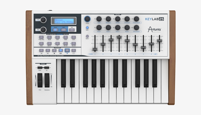 Arturia Keylab 25, transparent png #5692890
