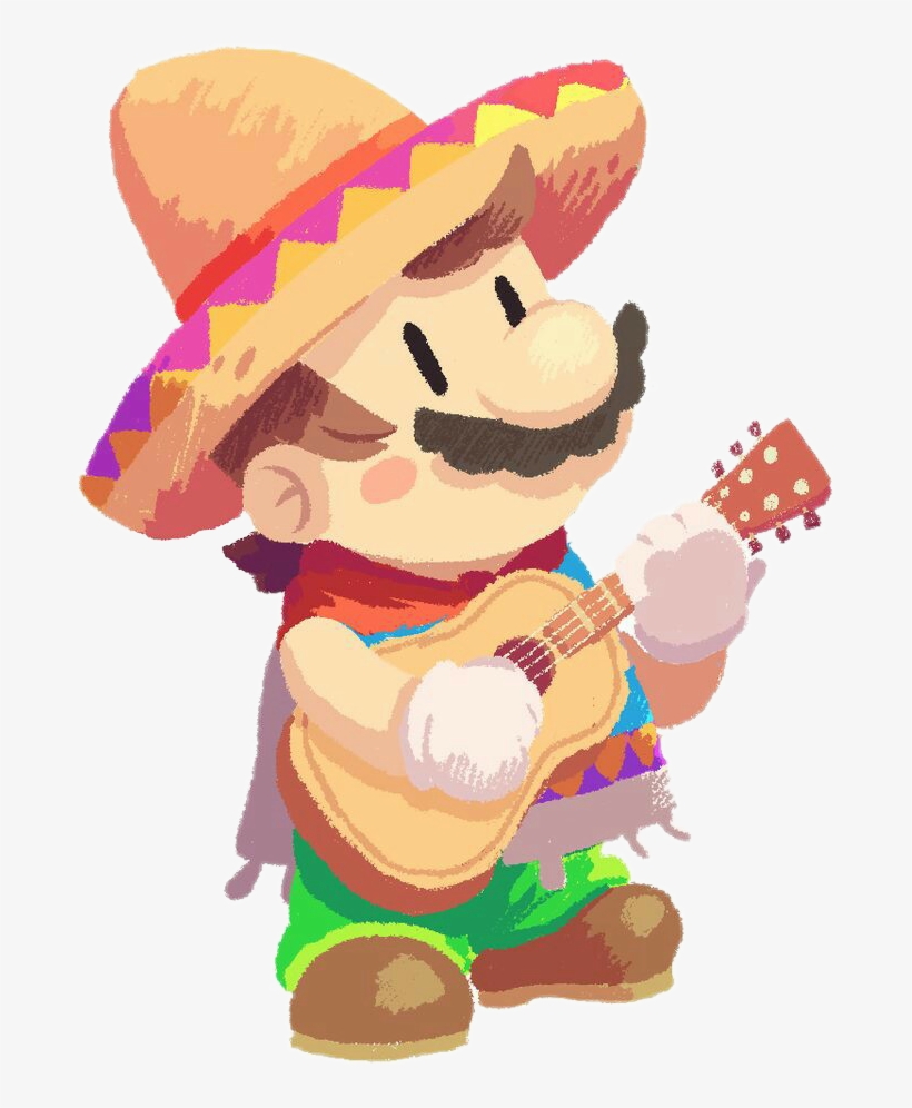Mariobros Charro Mario Smash - Mexican Mario, transparent png #5692894