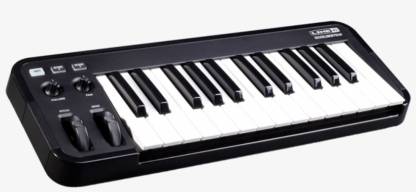 Piano Clipart Midi Keyboard - Line 6 Mobile Keys 49 Midi Keyboard Controller, transparent png #5694031