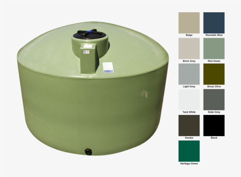 Bailey Water Tank 9,000l Mist Green - Water, transparent png #5695637