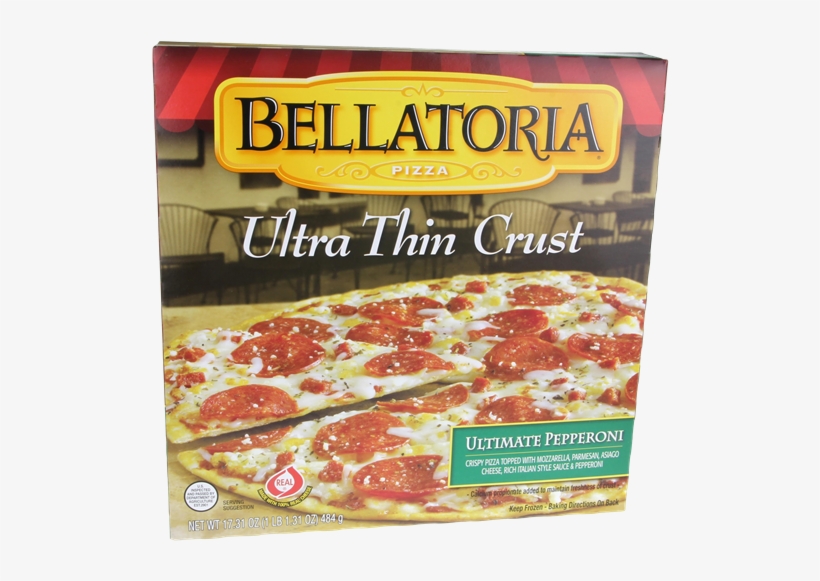 Bellatoria Ultra Thin Crust Ultimate Pepperoni Pizza - Bellatoria Supreme Pizza, transparent png #5695871
