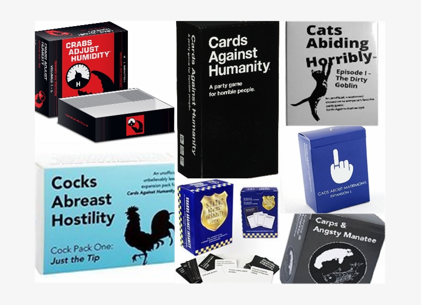 Building The Cards Against Humanity Game Mega Deck - Cards Against Humanity Expansion Cocks Abreast Hostility, transparent png #5696049