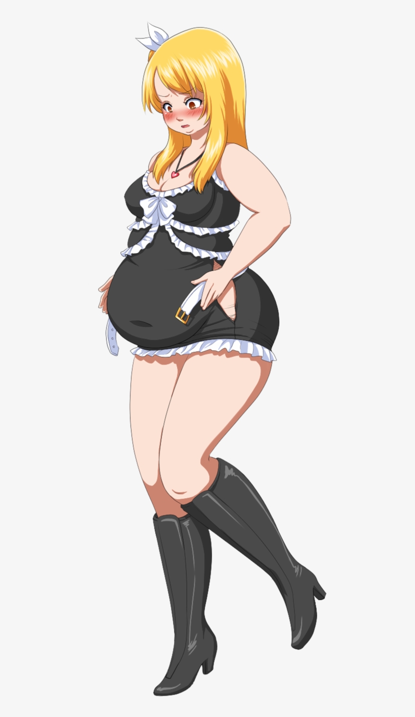 Lucy Heartfilia By Cakehoarder - Lucy Heartfilia Maid Outfit, transparent png #5696712