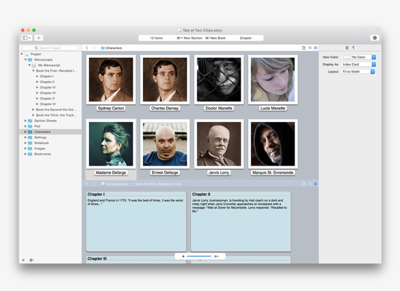 You Can Also View, Edit, And Arrange Your Scenes As - Storyist Index Cards, transparent png #5696810