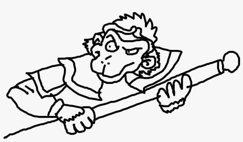 Wukong - Cartoon, transparent png #5696961