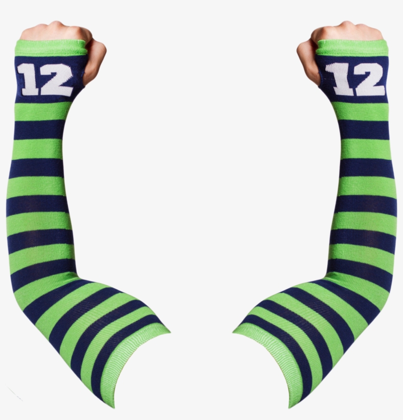 Premium Arm Warmers / Arm Sleeves For Sports Fans - Arm Warmer, transparent png #5698772