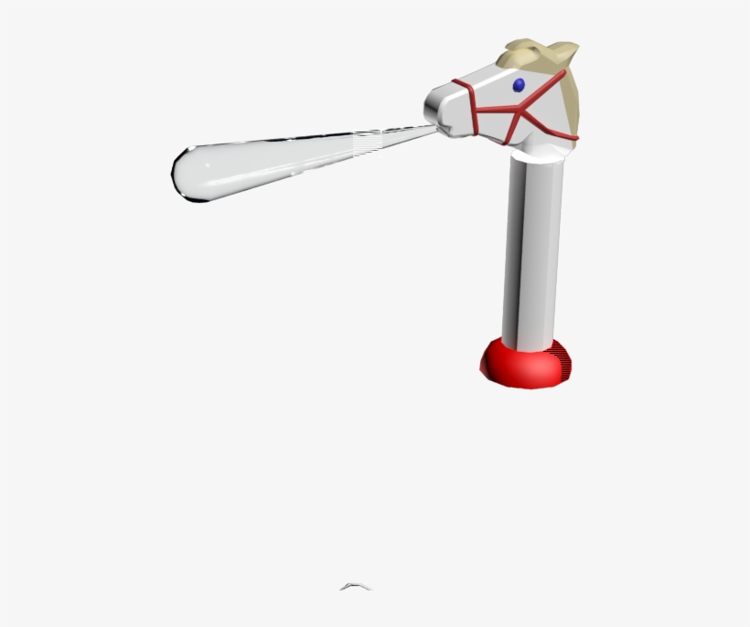 Western Hobby Horse Water Gun - Cat Grabs Treat, transparent png #5698893