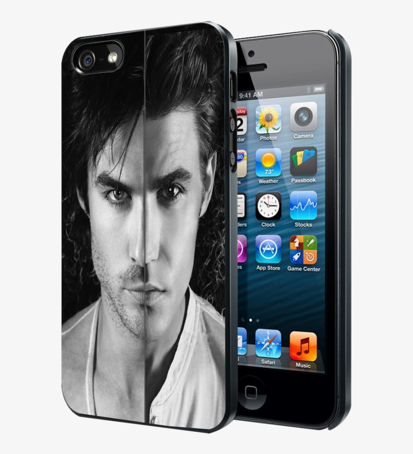 Paul Wesley And Ian Somerhalder-400233 Samsung Galaxy, transparent png #5699975