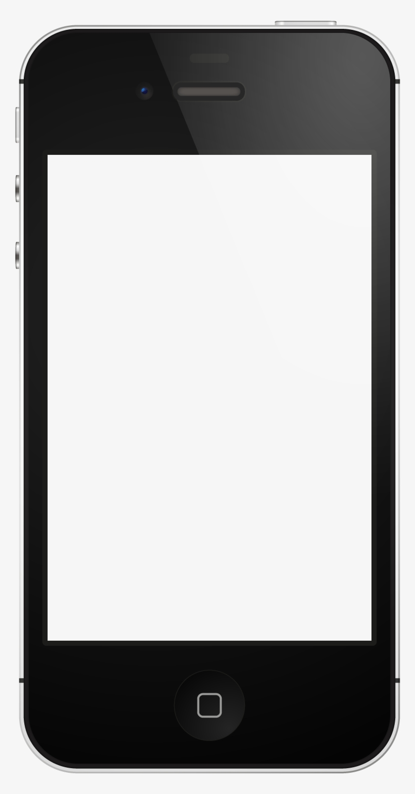 Iphone Template More - Iphone 4 Png Template, transparent png #570099